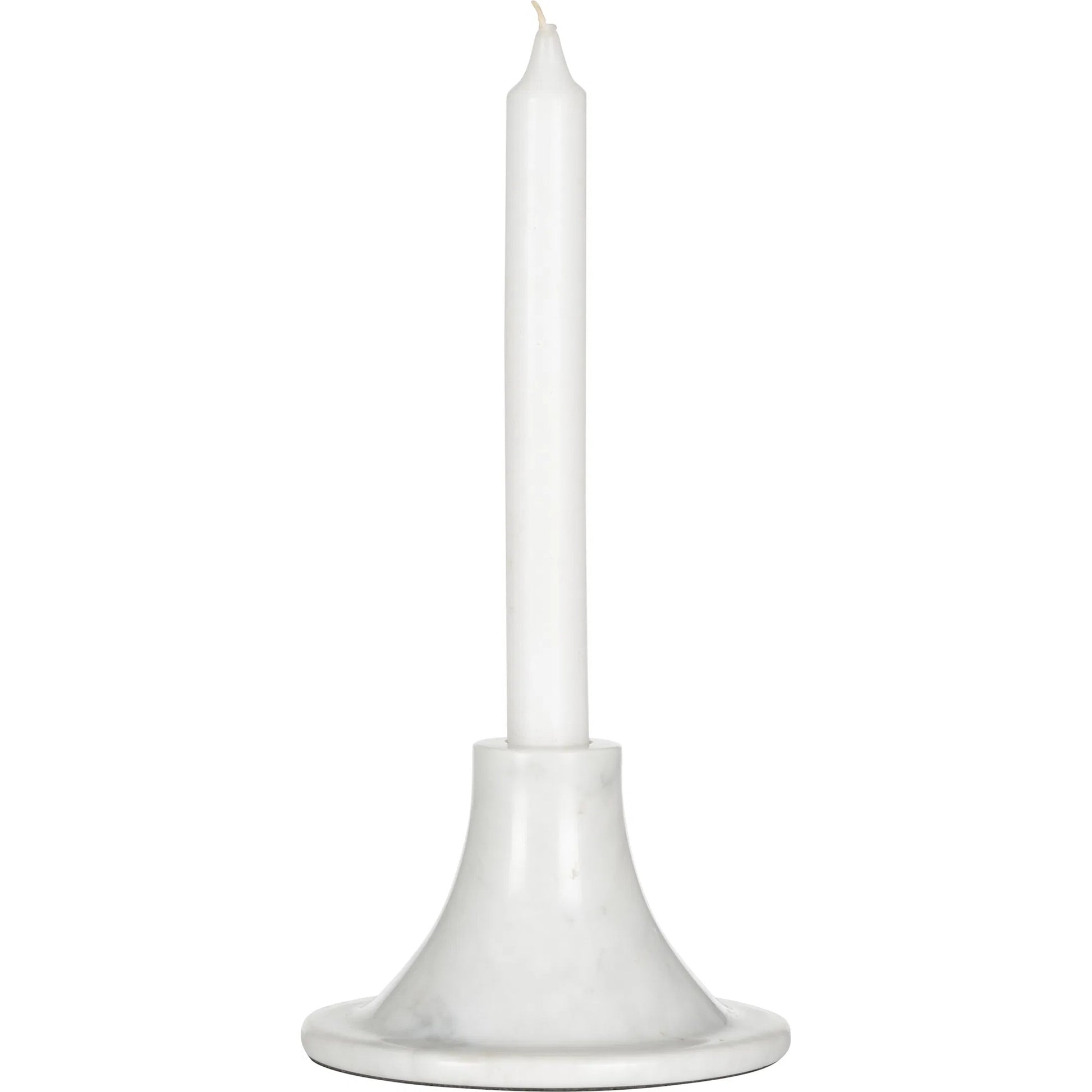 Tulip Candleholder by Wildwood in white, cream and natural white. Made from unique in a transitional style.