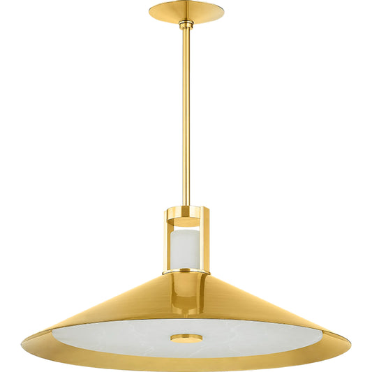 Clermont Pendant by Hudson Valley. Made from steel in a unique style.