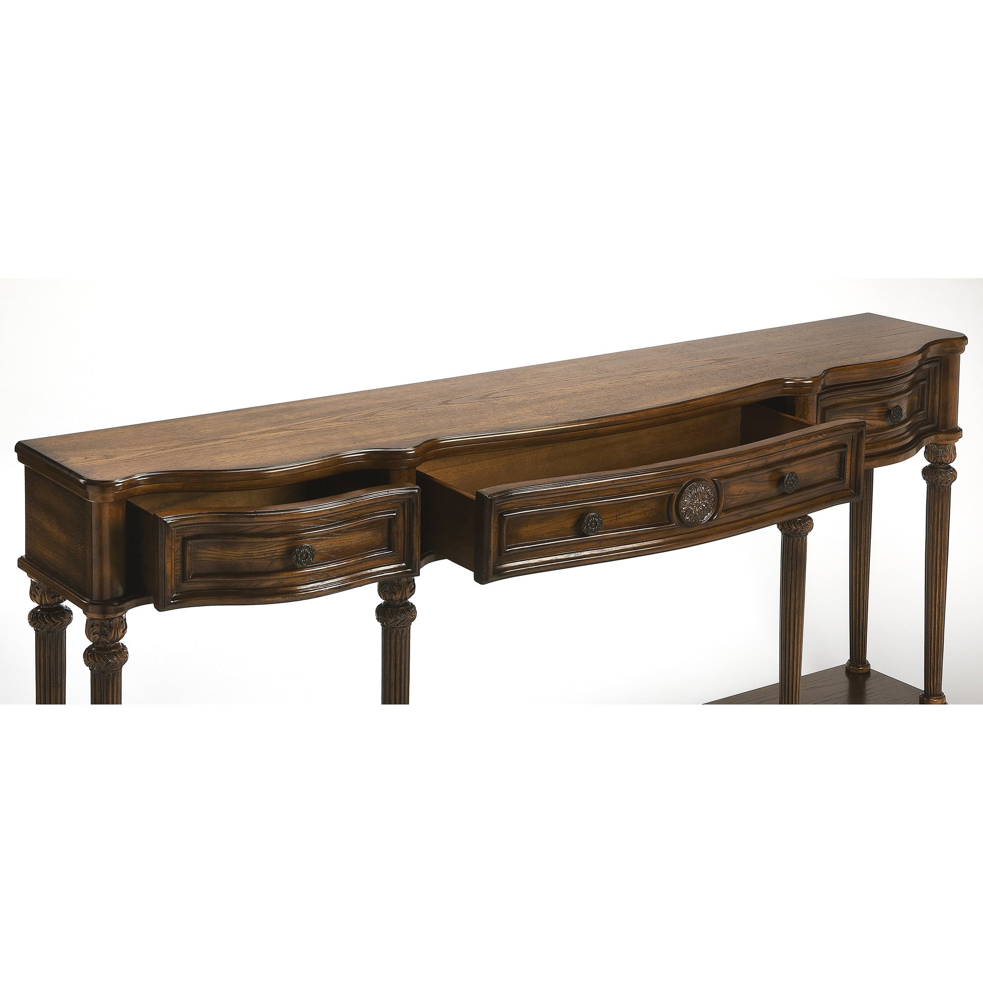 Peyton Long Console Table by Butler Specialty Company. Made from unique in a traditional style.