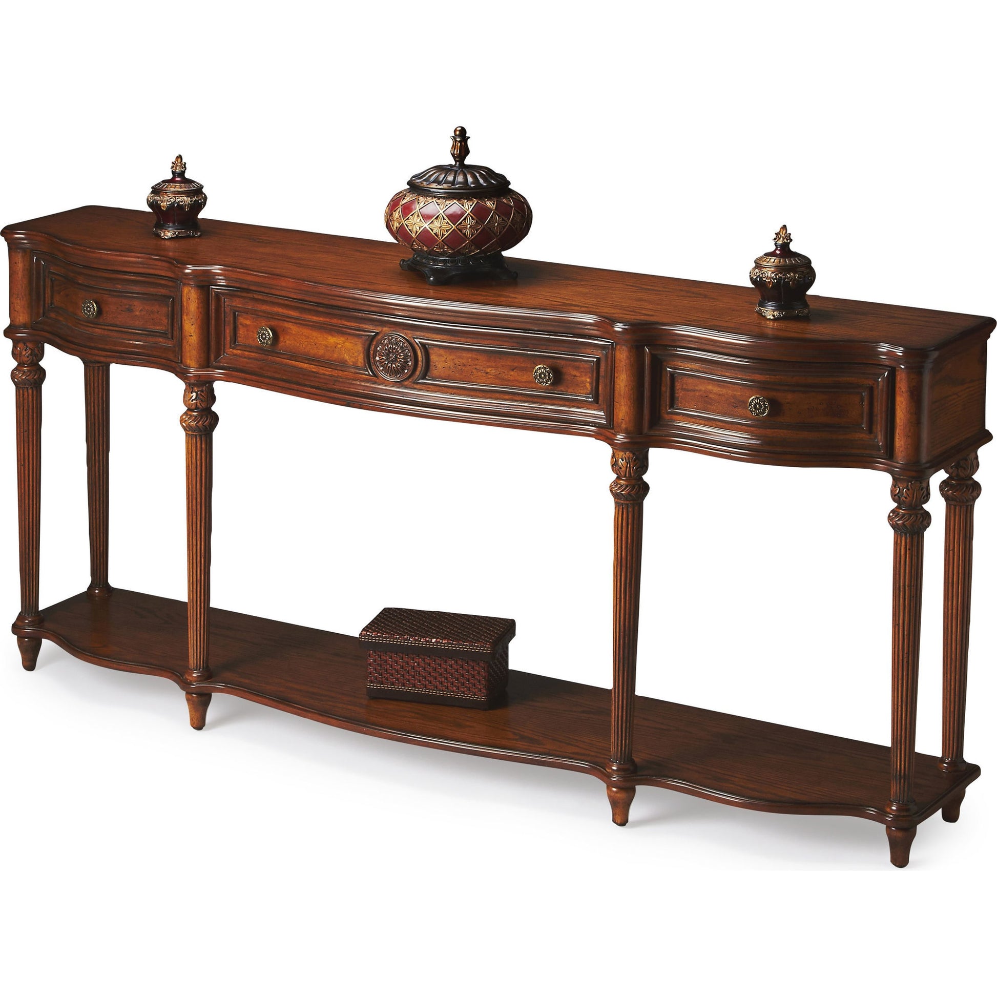 Peyton Long Console Table by Butler Specialty Company. Made from unique in a traditional style.