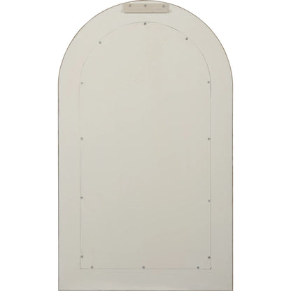 Harrison Mirror by Wildwood in taupe, polished brass, clear. Made from unique in a transitional style.