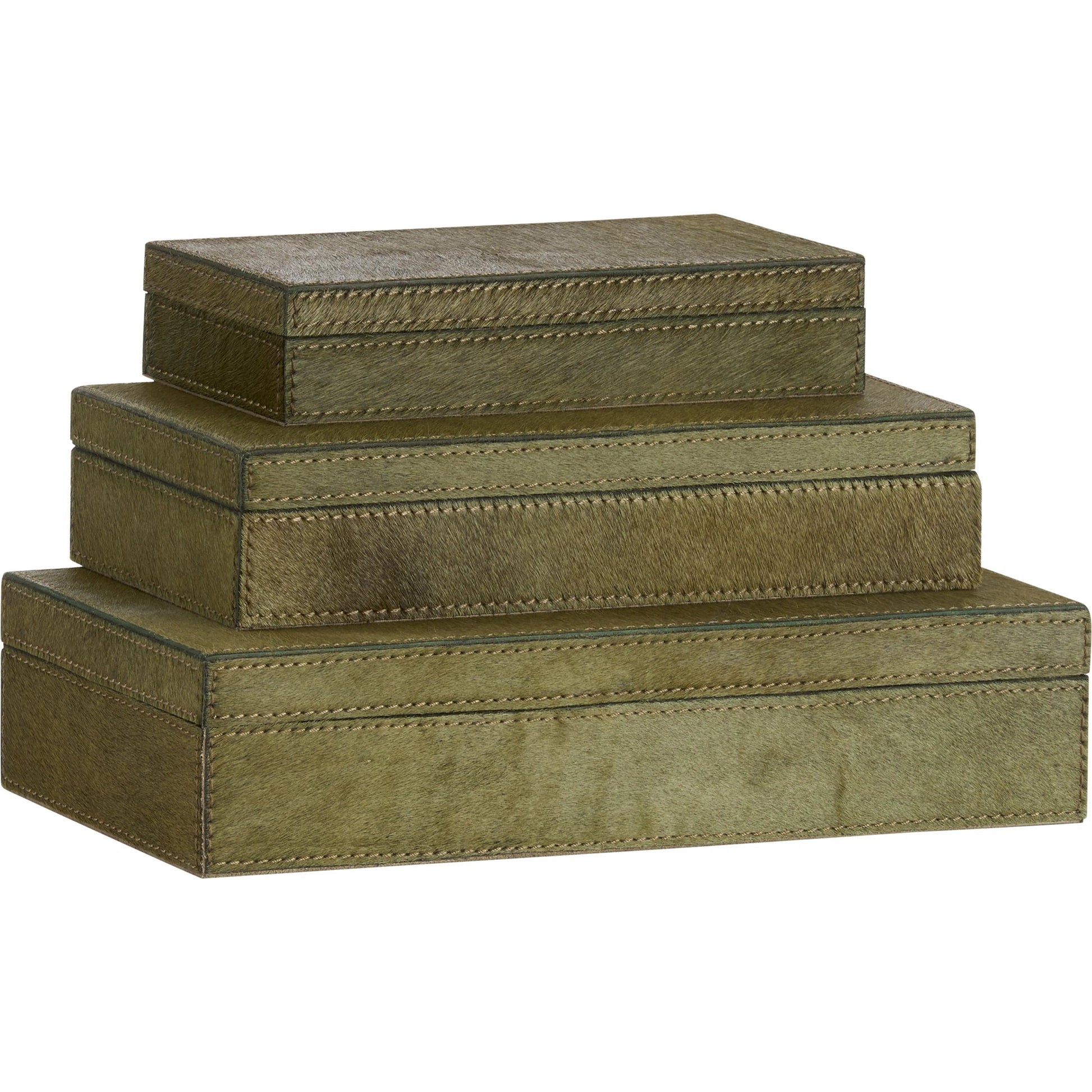 Floyd Boxes by Wildwood in green. Made from unique in a traditional style.