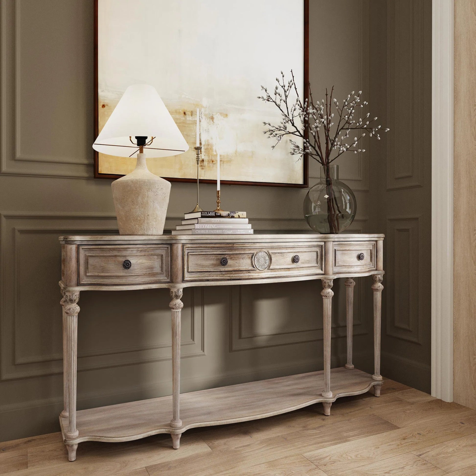 Peyton Long Console Table by Butler Specialty Company. Made from unique in a traditional style.