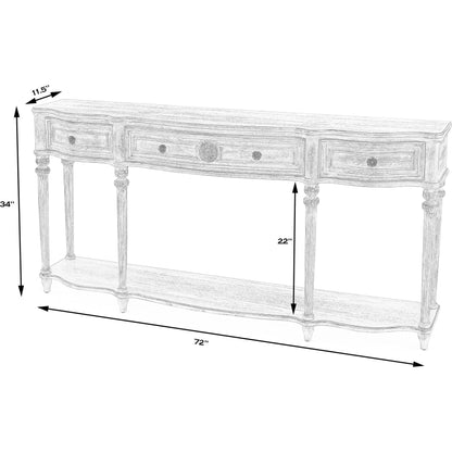 Peyton Long Console Table by Butler Specialty Company. Made from unique in a traditional style.