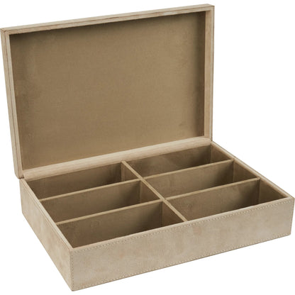 Harrison Eyeware Box by Wildwood in taupe. Made from unique in a transitional style.