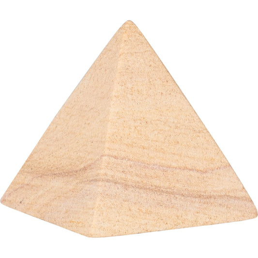 Icarus Pyramid by Wildwood in rainbow sandstone. Made from unique in a unique style.