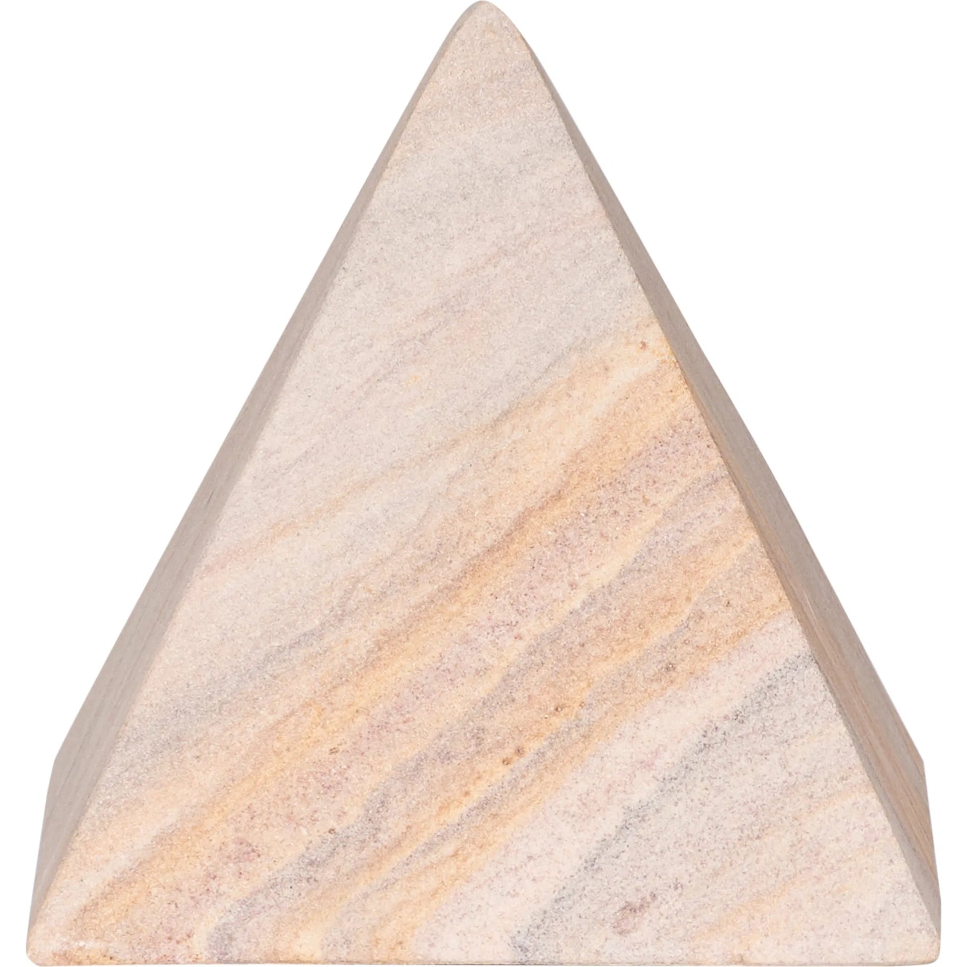 Icarus Pyramid by Wildwood in rainbow sandstone. Made from unique in a unique style.