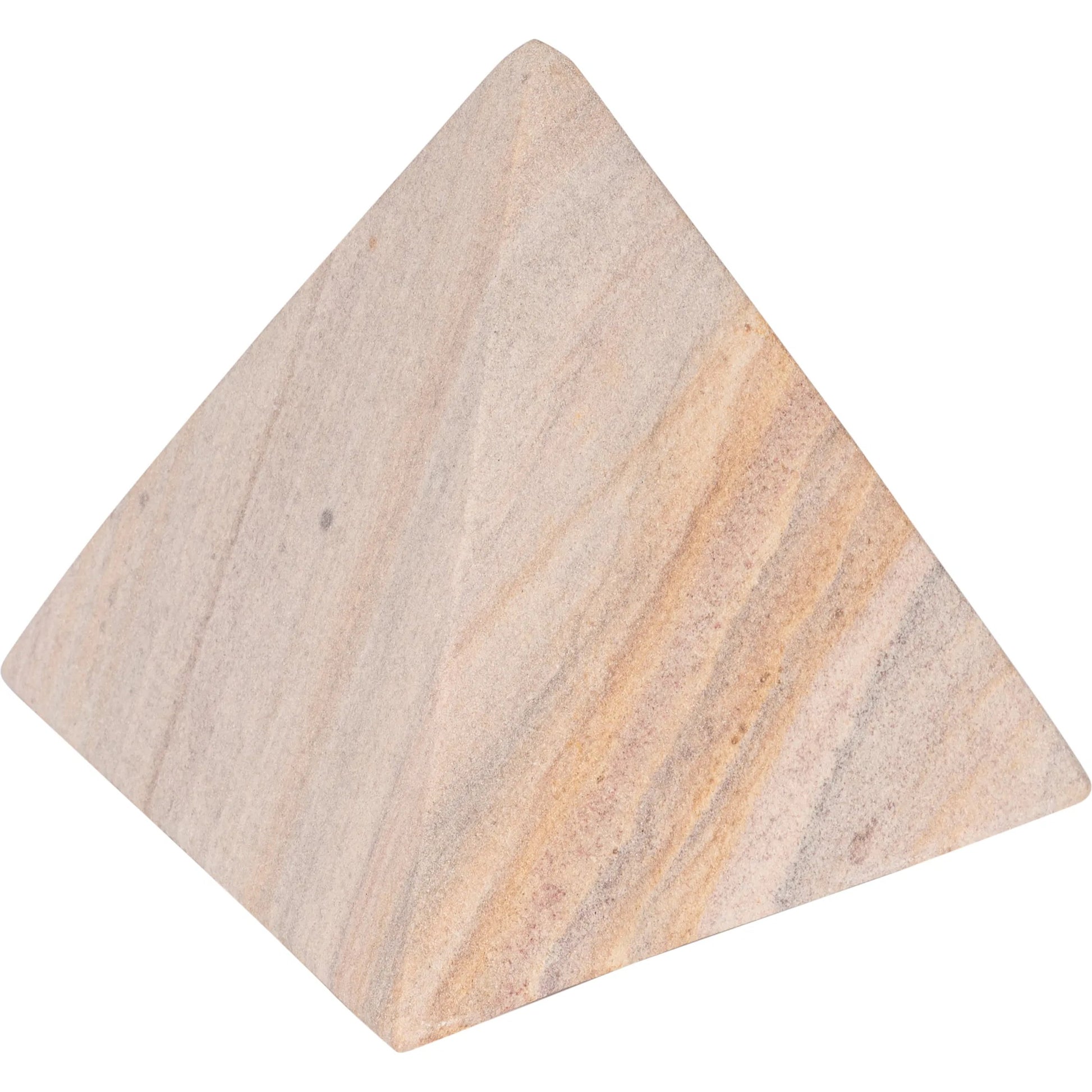 Icarus Pyramid by Wildwood in rainbow sandstone. Made from unique in a unique style.