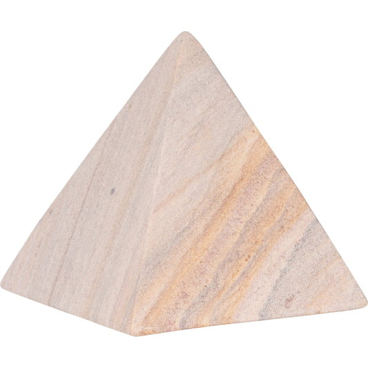 Icarus Pyramid by Wildwood in rainbow sandstone. Made from unique in a unique style.