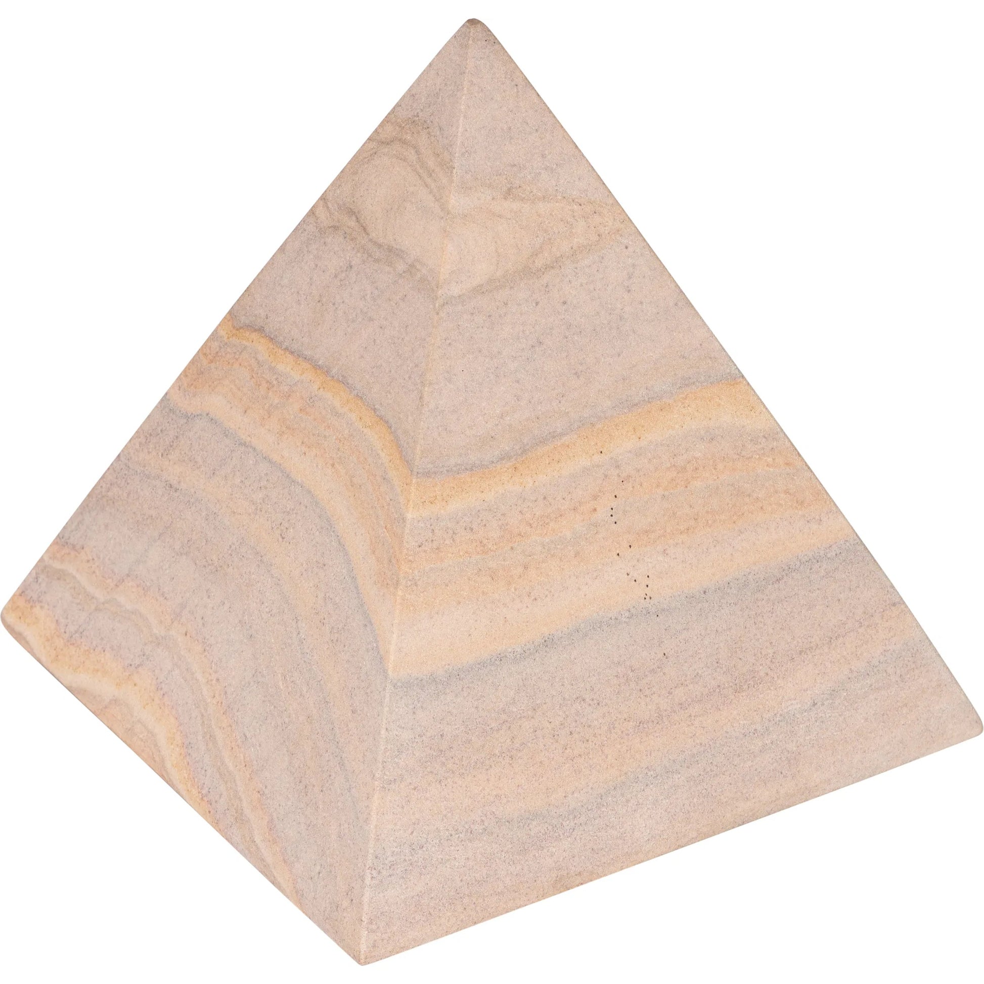 Icarus Pyramid by Wildwood in rainbow sandstone. Made from unique in a unique style.