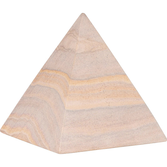 Icarus Pyramid by Wildwood in rainbow sandstone. Made from unique in a unique style.