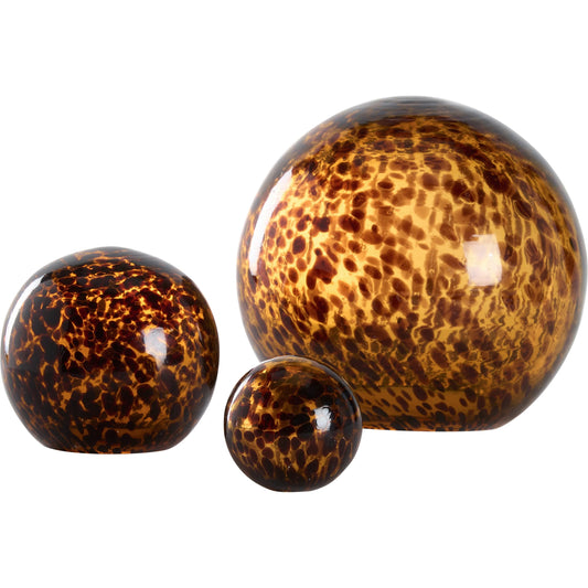 Torgo Orb by Wildwood in amber, tortoise. Made from unique in a unique style.
