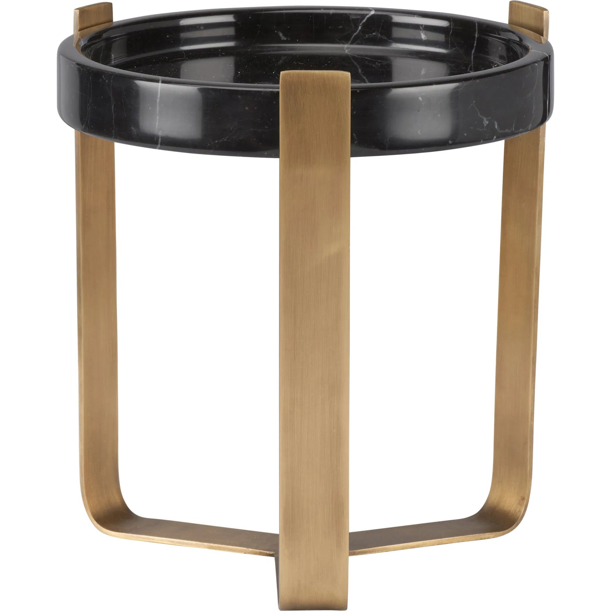 Axton Tray by Wildwood in black, gold and natural black, antique brass. Made from unique in a unique style.