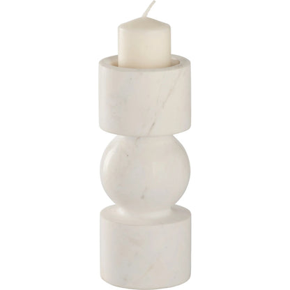 Harper Candleholder by Wildwood in natural white, amber. Made from unique in a transitional style.