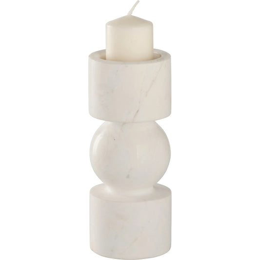 Harper Candleholder by Wildwood in natural white, amber. Made from unique in a unique style.