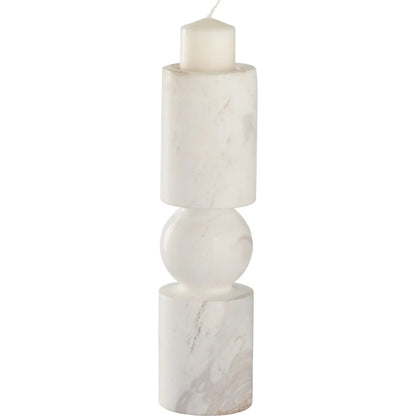 Harper Candleholder by Wildwood in natural white, amber. Made from unique in a transitional style.