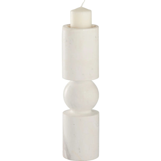 Harper Candleholder by Wildwood in natural white, amber. Made from unique in a unique style.