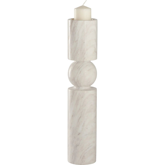Harper Candleholder by Wildwood in natural white, amber. Made from unique in a unique style.