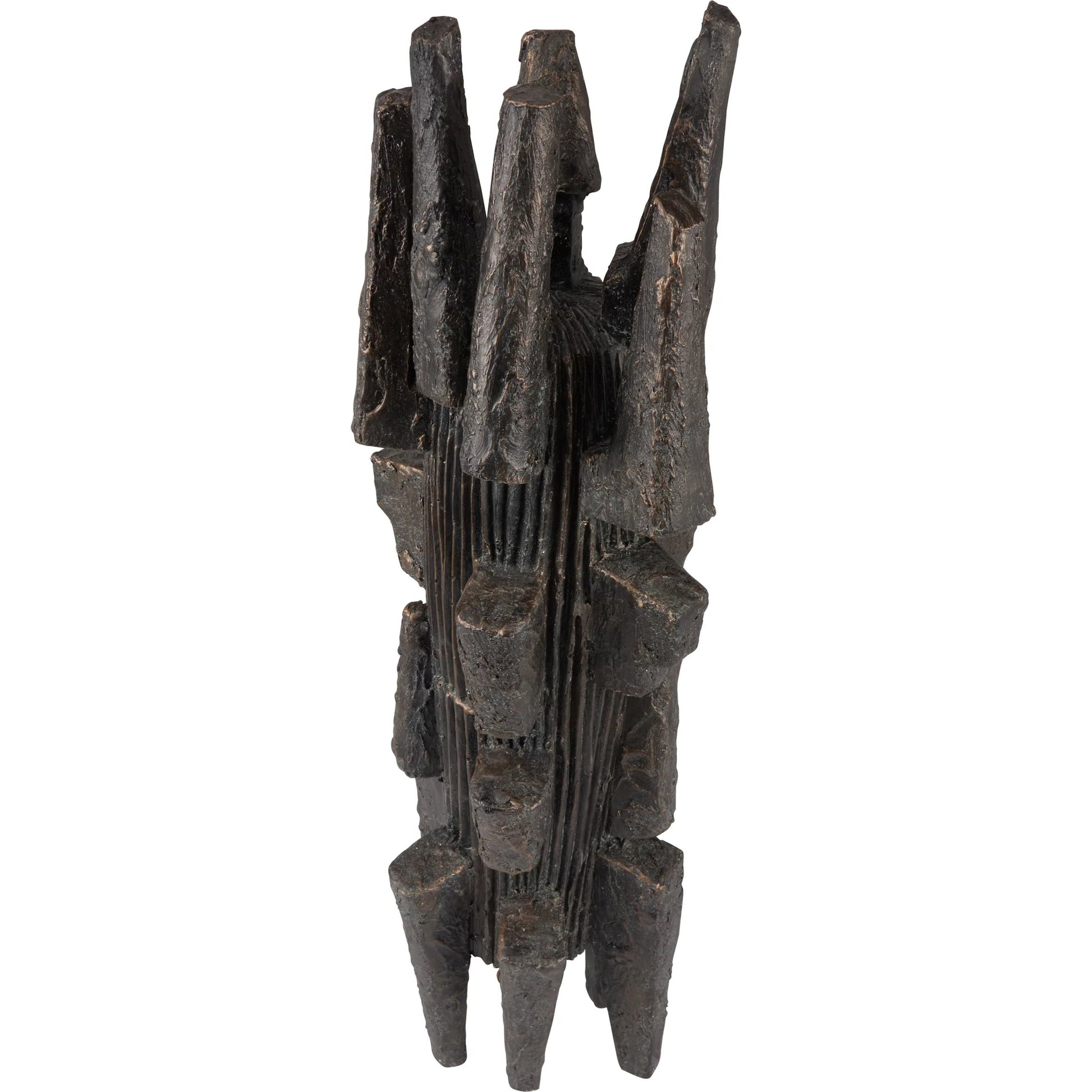 Strata Sculpture by Wildwood in bronze. Made from unique in a unique style.