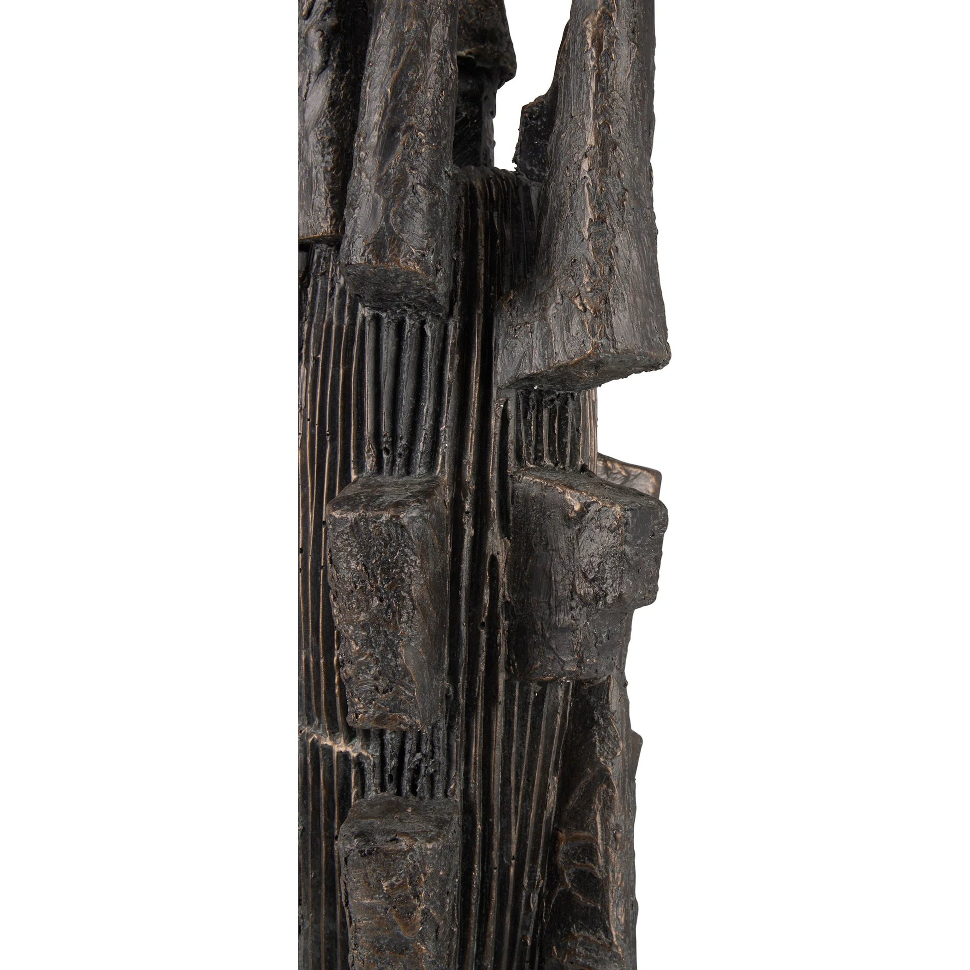 Strata Sculpture by Wildwood in bronze. Made from unique in a unique style.