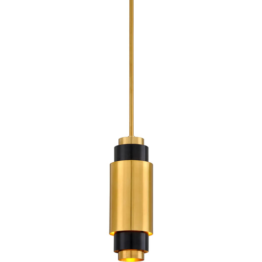 Sidcup Pendant by Corbett in vintage brass bronze accents. Made from solid brass in a modern style.
