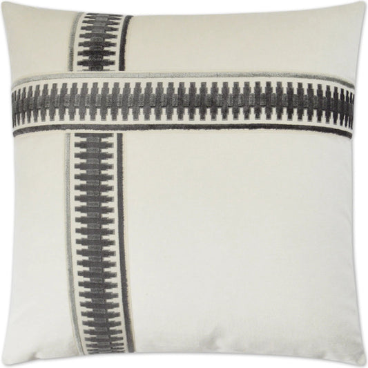 Antibes II Pillow by DV Kap Home. Made from 30% polyester, 70% viscose in a unique style.