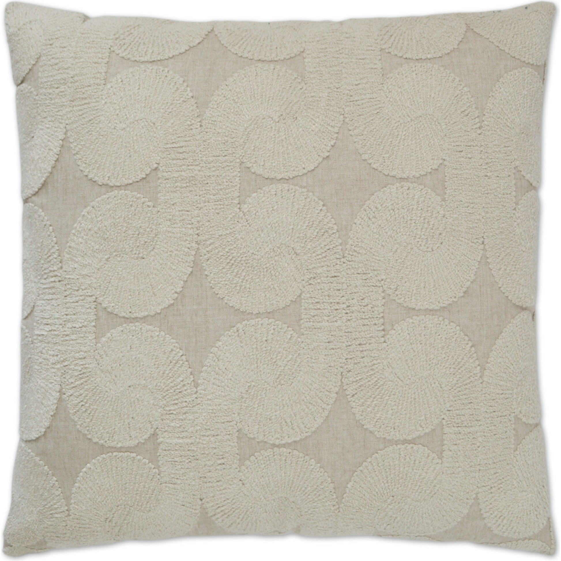 Posh Den by DV Kap Home. Made from 70% polyester, 30% linen. embroidery: 100% polyester in a modern style.