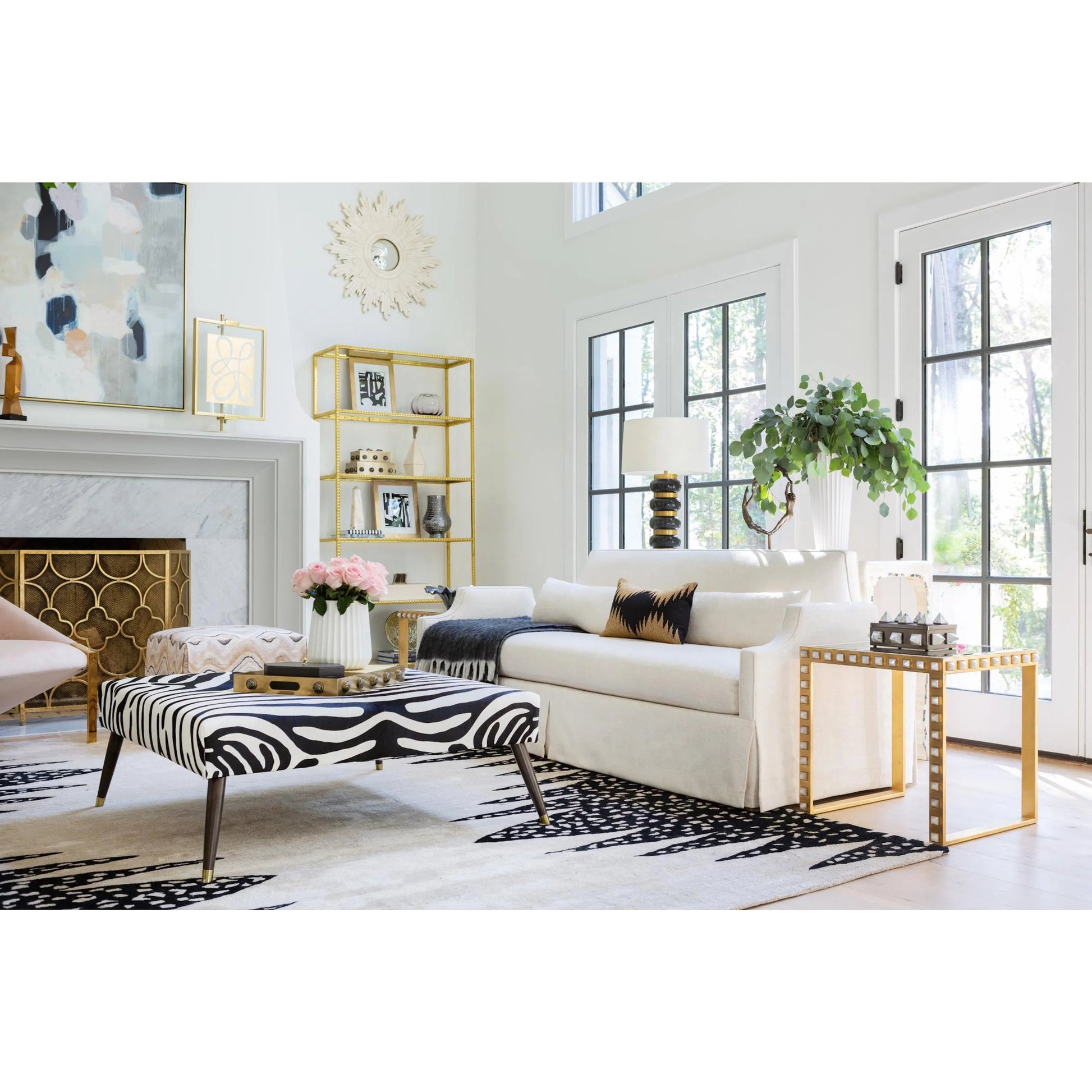 Cashmere Art Canvas I by Global Views. Made from canvas, frame is polyethylene in a eclectic & global style.