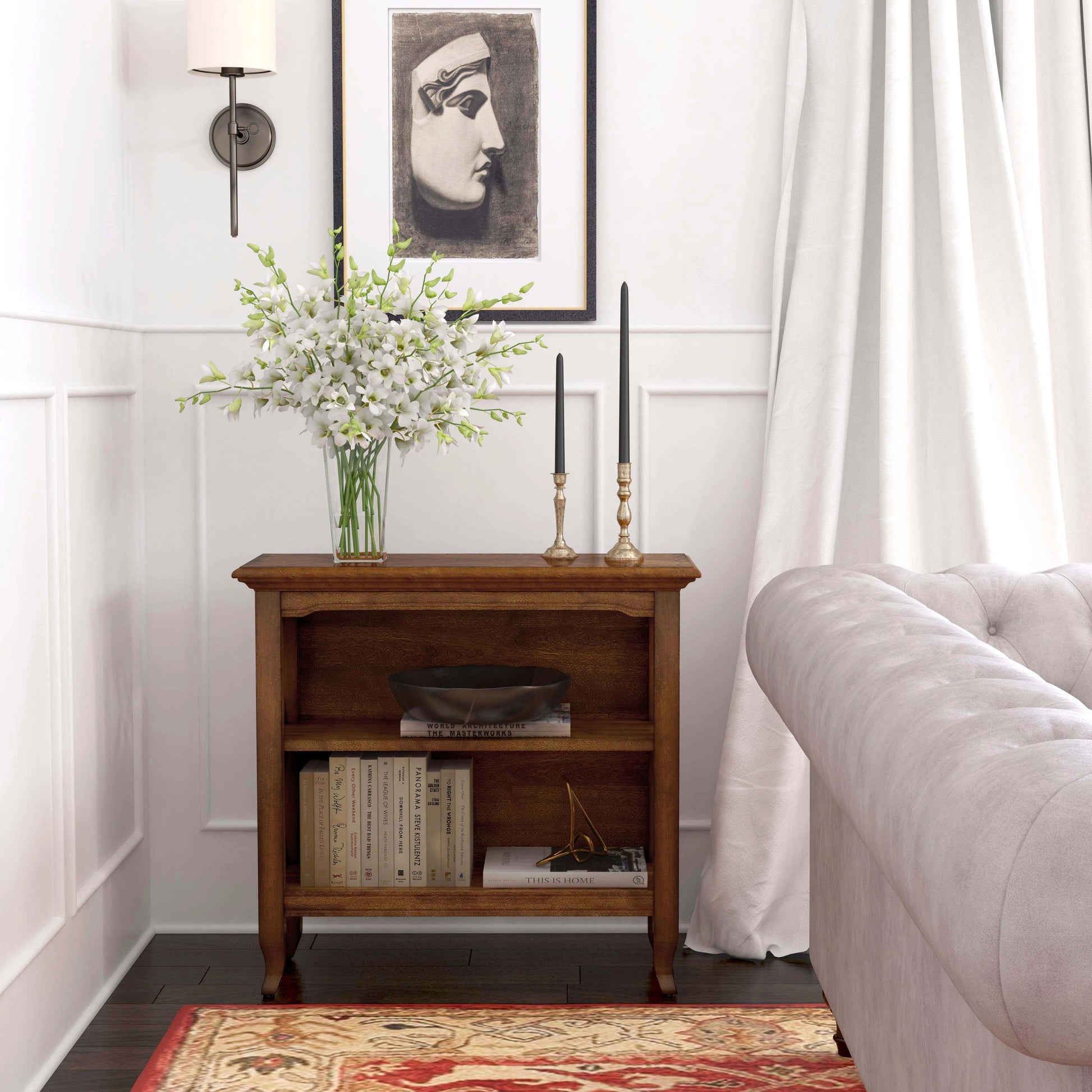 Newport Low Bookcase by Butler Specialty Company. Made from unique in a modern style.