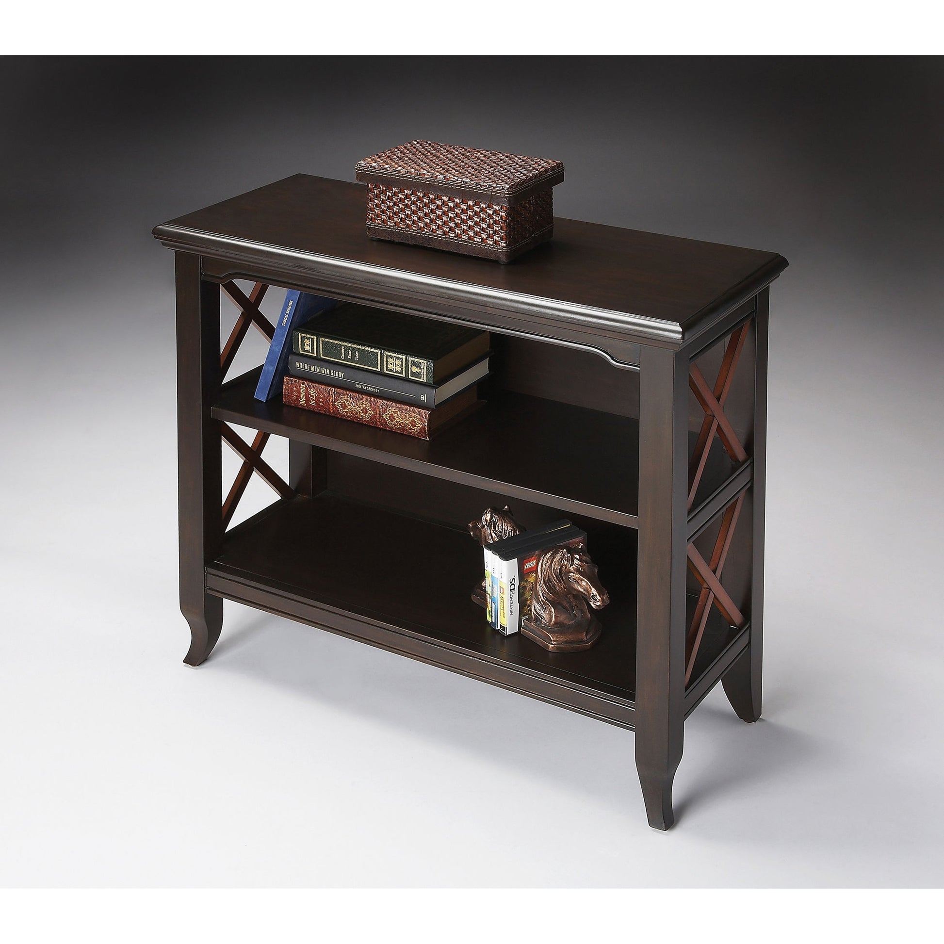 Newport Low Bookcase by Butler Specialty Company. Made from unique in a modern style.