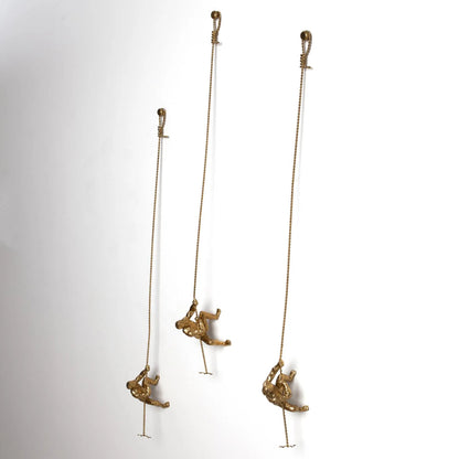 Climbing Man-Wall Mounted by Global Views. Made from unique in a eclectic & global style.