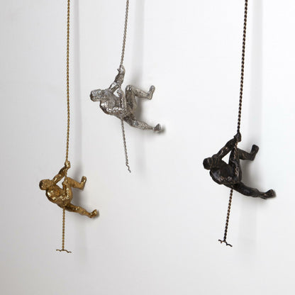 Climbing Man-Wall Mounted by Global Views. Made from unique in a eclectic & global style.