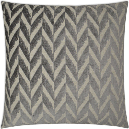 Charming by DV Kap Home in gray, zinc. Made from 70% rayon, 25% polyester, 5% linen in a transitional style.
