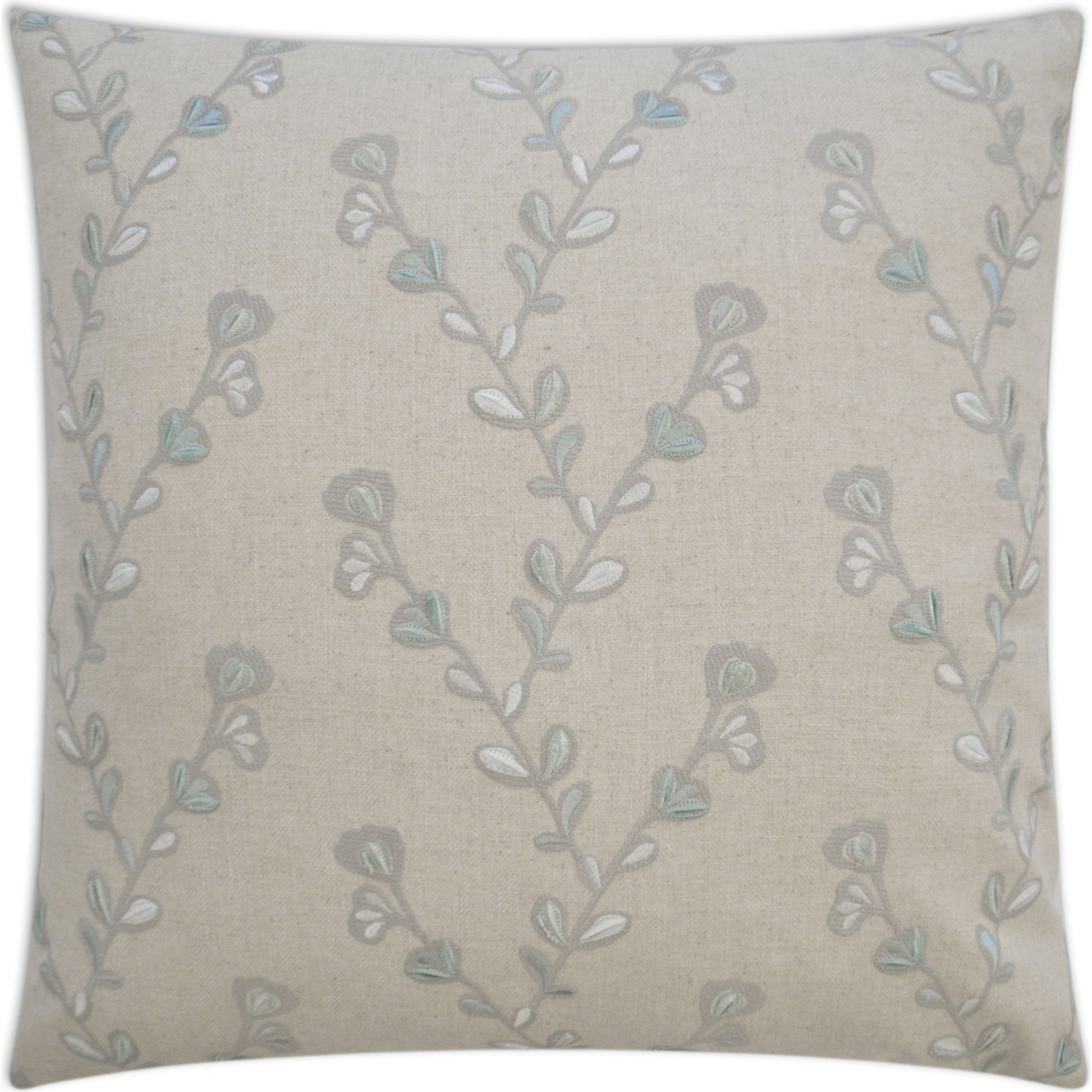 Willow by DV Kap Home in mist, spa. Made from 40% cotton, 20% linen, 20% rayon, 20% cotton in a modern style.