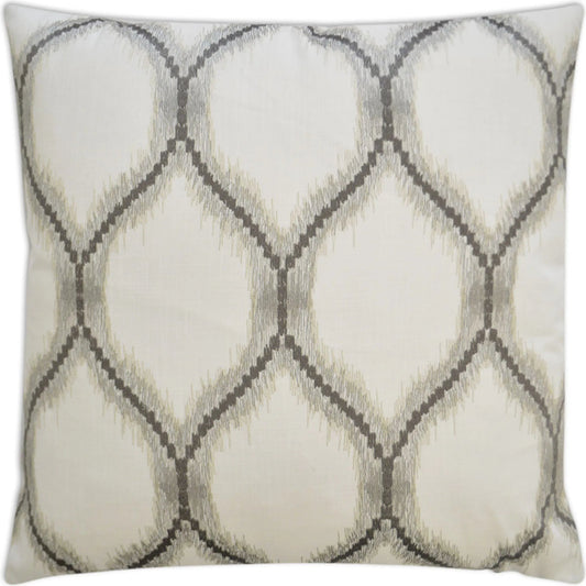 Brookham Pillow by DV Kap Home in natural. Made from 52% polyester, 48% cotton in a transitional style.
