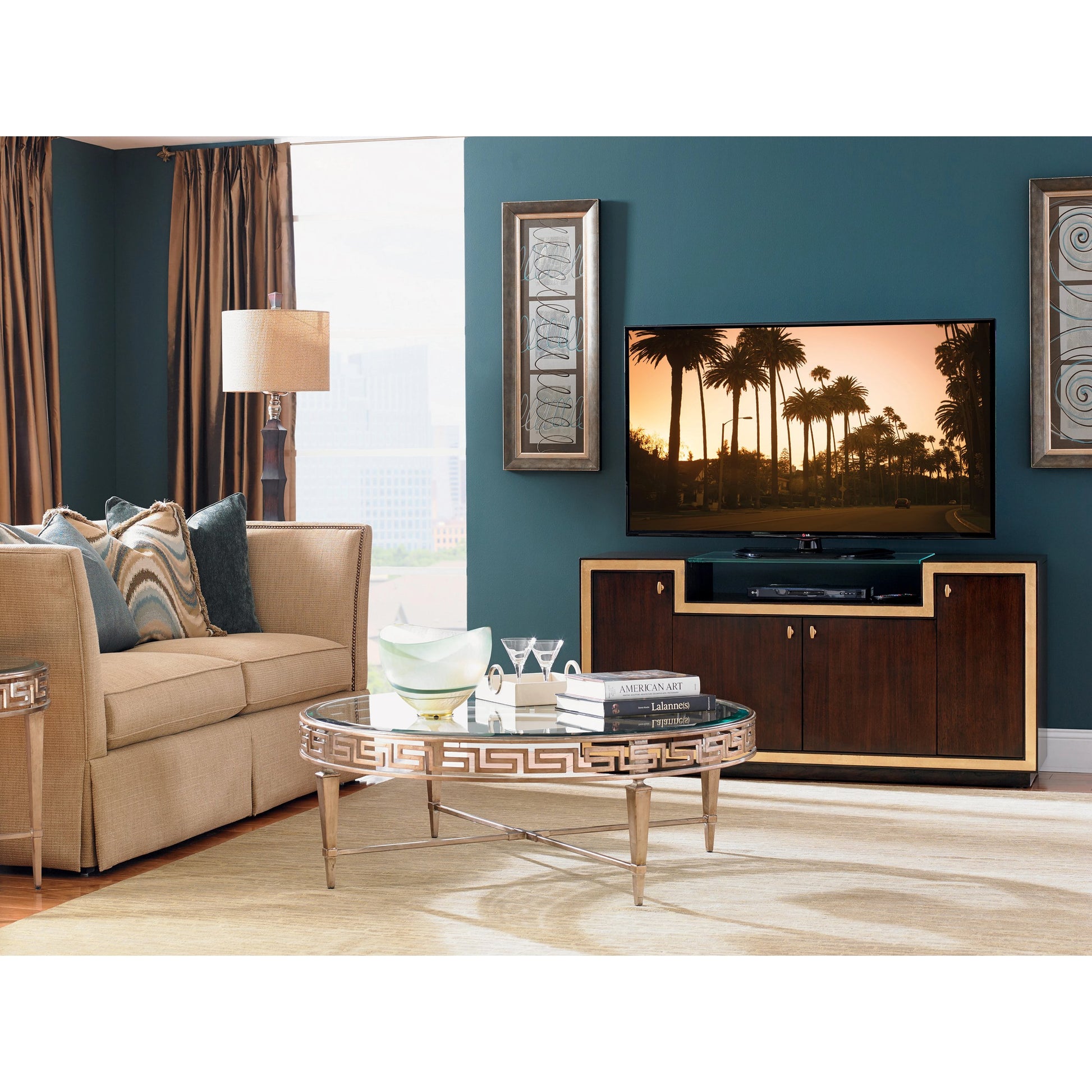 Palisades Media Console by Sligh. Made from unique in a transitional style.