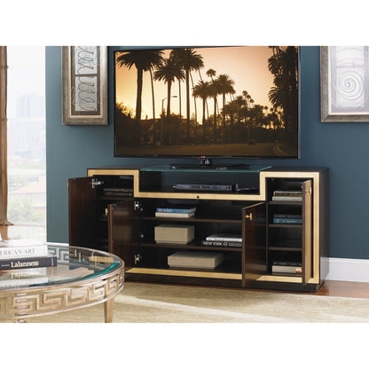 Palisades Media Console by Sligh. Made from unique in a transitional style.