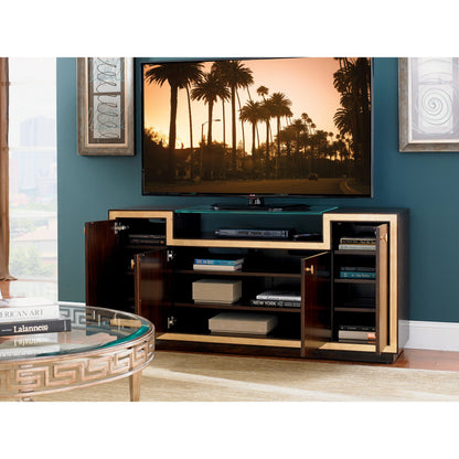 Palisades Media Console by Sligh. Made from unique in a transitional style.