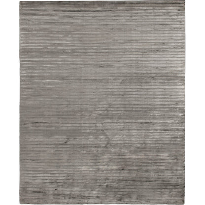 High Low Rug by Exquisite Rugs in dark gray. Made from viscose in a unique style.