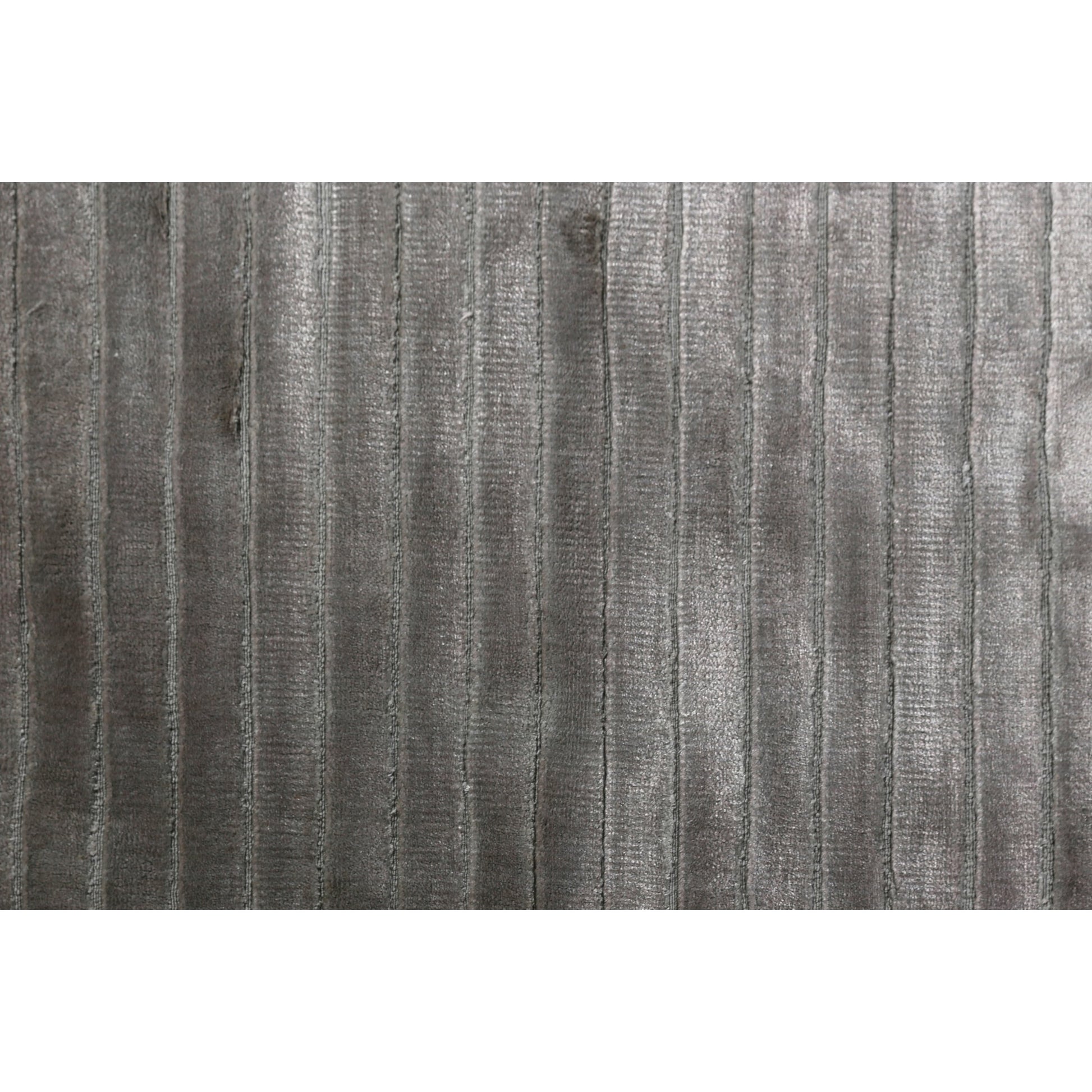High Low Rug by Exquisite Rugs in dark gray. Made from viscose in a unique style.