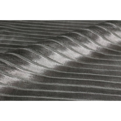 High Low Rug by Exquisite Rugs in dark gray. Made from viscose in a unique style.