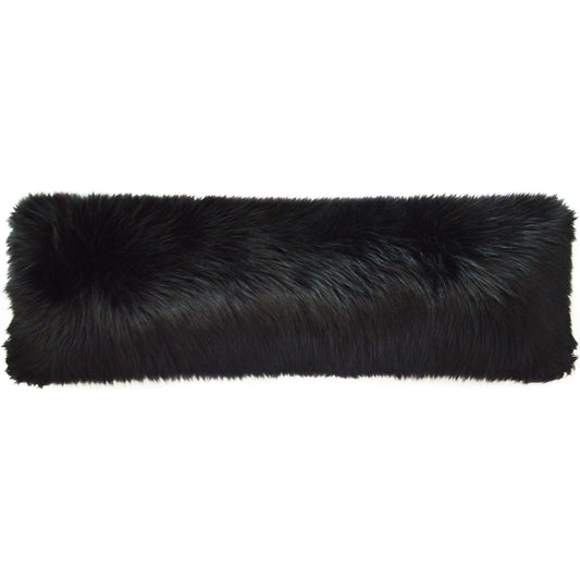 Fur Bolster by DV Kap Home. Made from 100% polyester in a modern style.