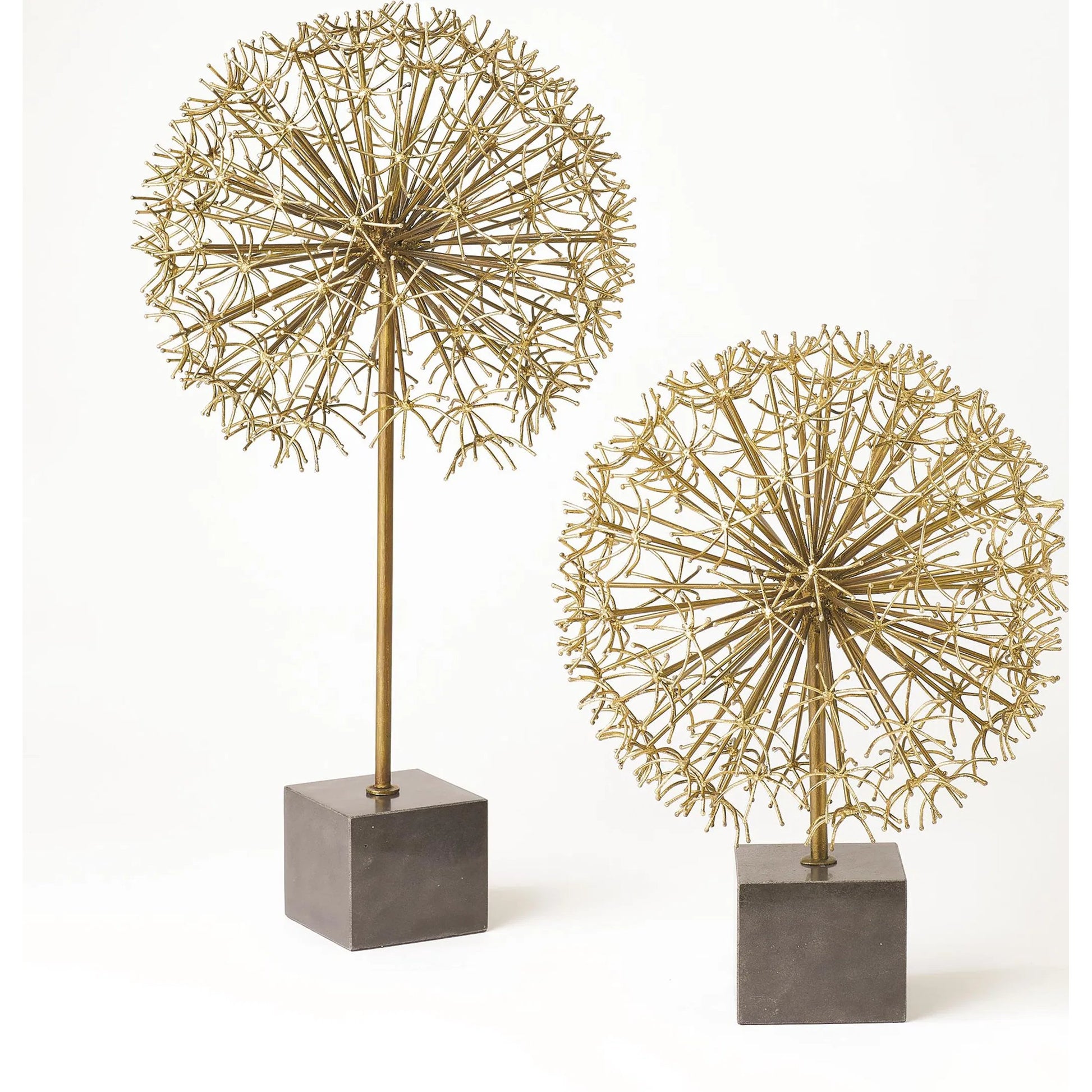 Boom Sculpture by Global Views. Made from iron, marble in a modern style.