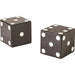 Pair of Dice by Global Views. Made from mdf, resin in a modern style.