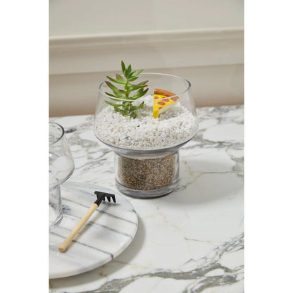 Fiction Terrarium by Accent Decor in clear. Made from glass in a unique style.