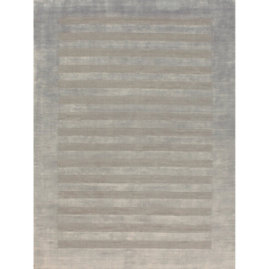 Wide Stripe 3092 Rug by Exquisite Rugs in light beige. Made from viscose in a unique style.