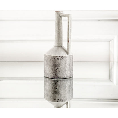 Burton Gray Jug Vase by Mercana in gray. Made from unique in a modern style.