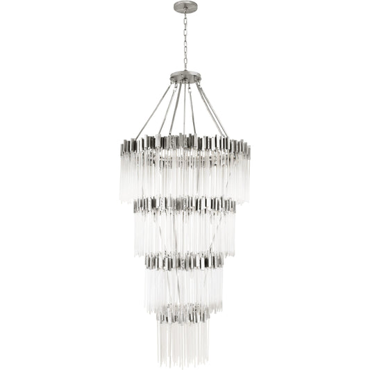 Matrix 4 Tier Chandelier by Varaluz. Made from unique in a modern style.