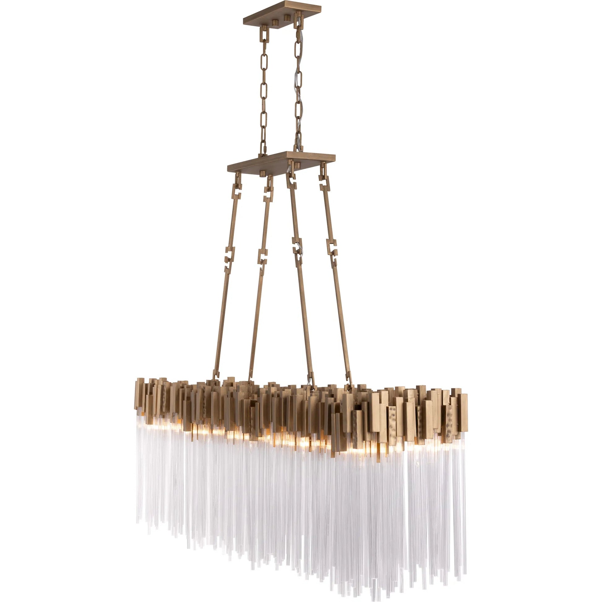 Matrix 10 Light Linear by Varaluz. Made from steel, glass in a unique style.
