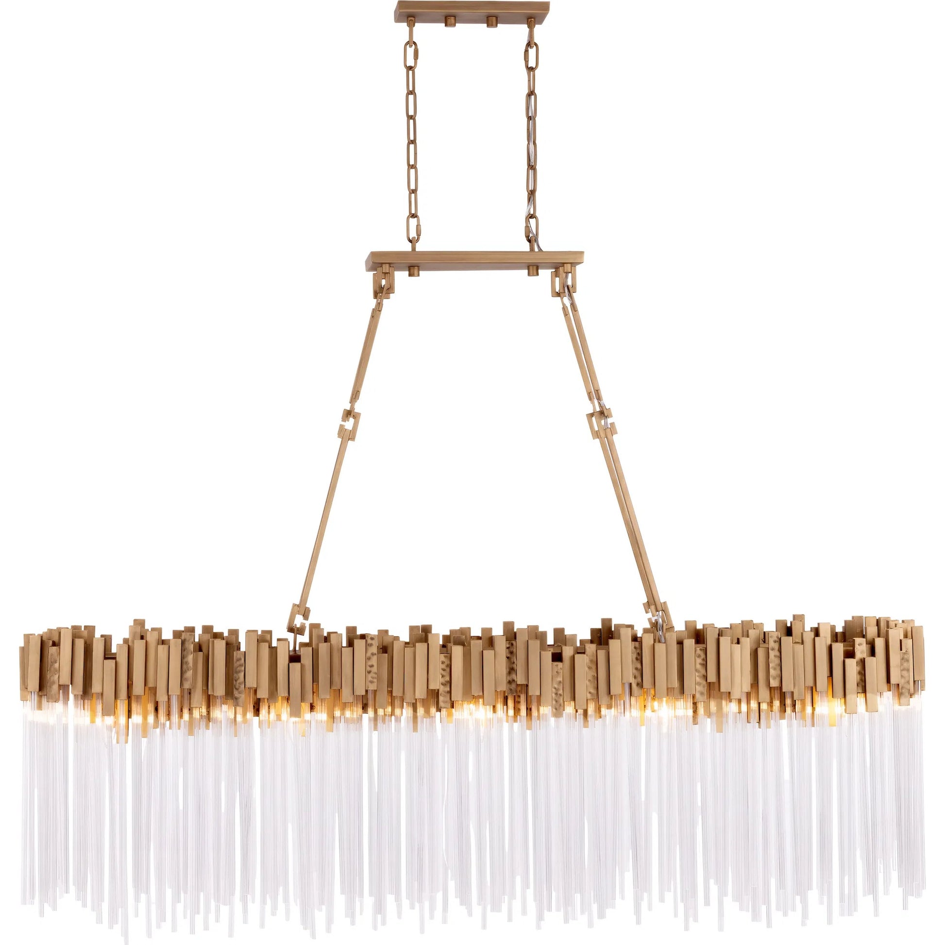 Matrix 10 Light Linear by Varaluz. Made from steel, glass in a unique style.